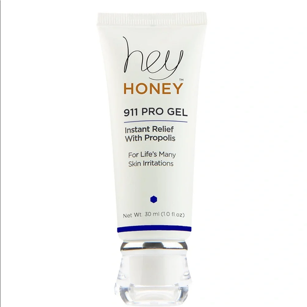 HEY HONEY 911 Pro Gel Instant Relief 1oz $48 CLEAN BEAUTY NIB